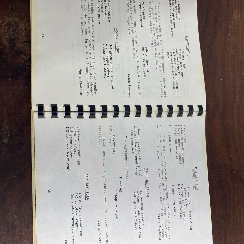 VTG Walnut Creek California American Baptist Church Regional Cookbook Local